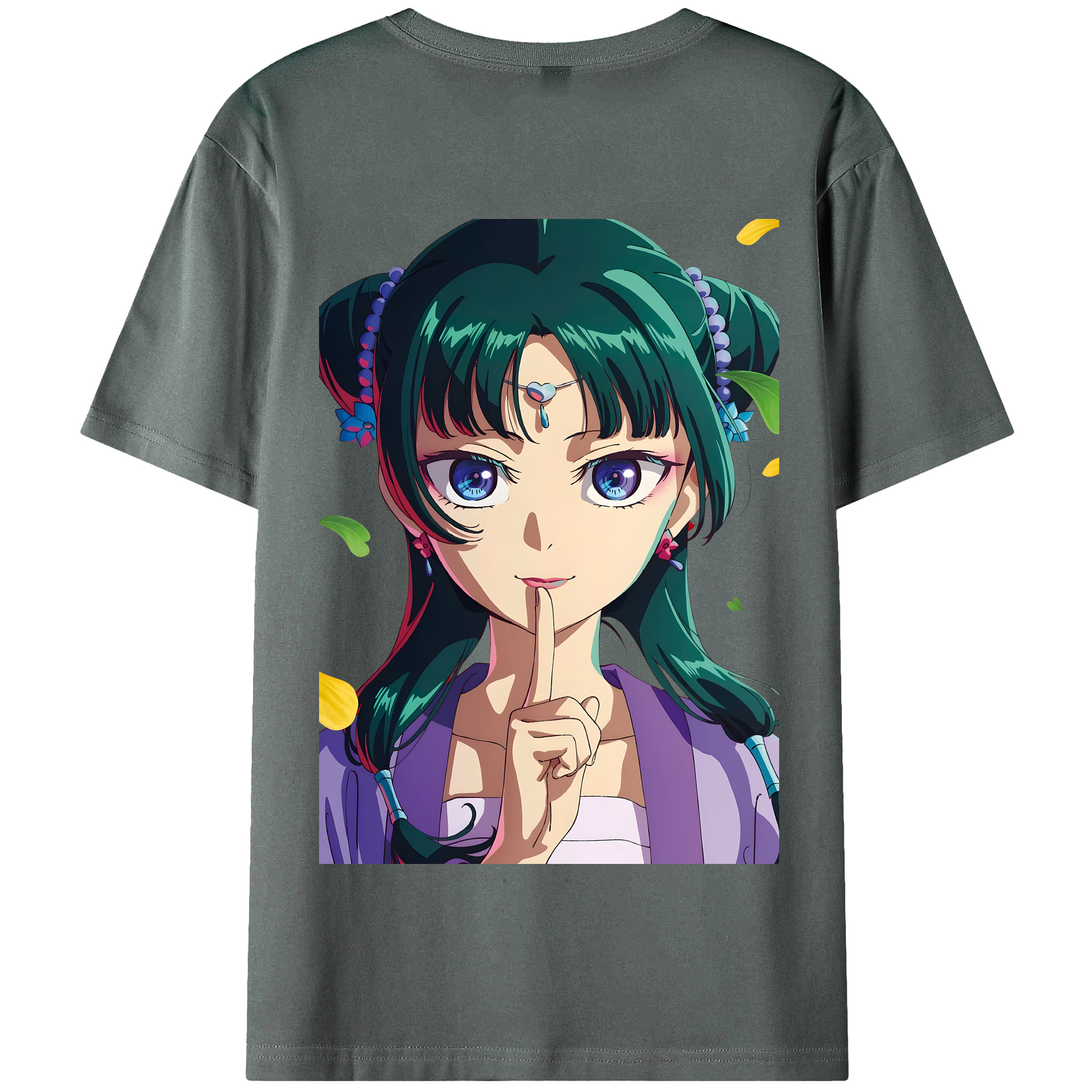 （画像用） 薬屋のひとりごと The Apothecary Diaries 綿100％半袖Tシャツ（背面プリント）